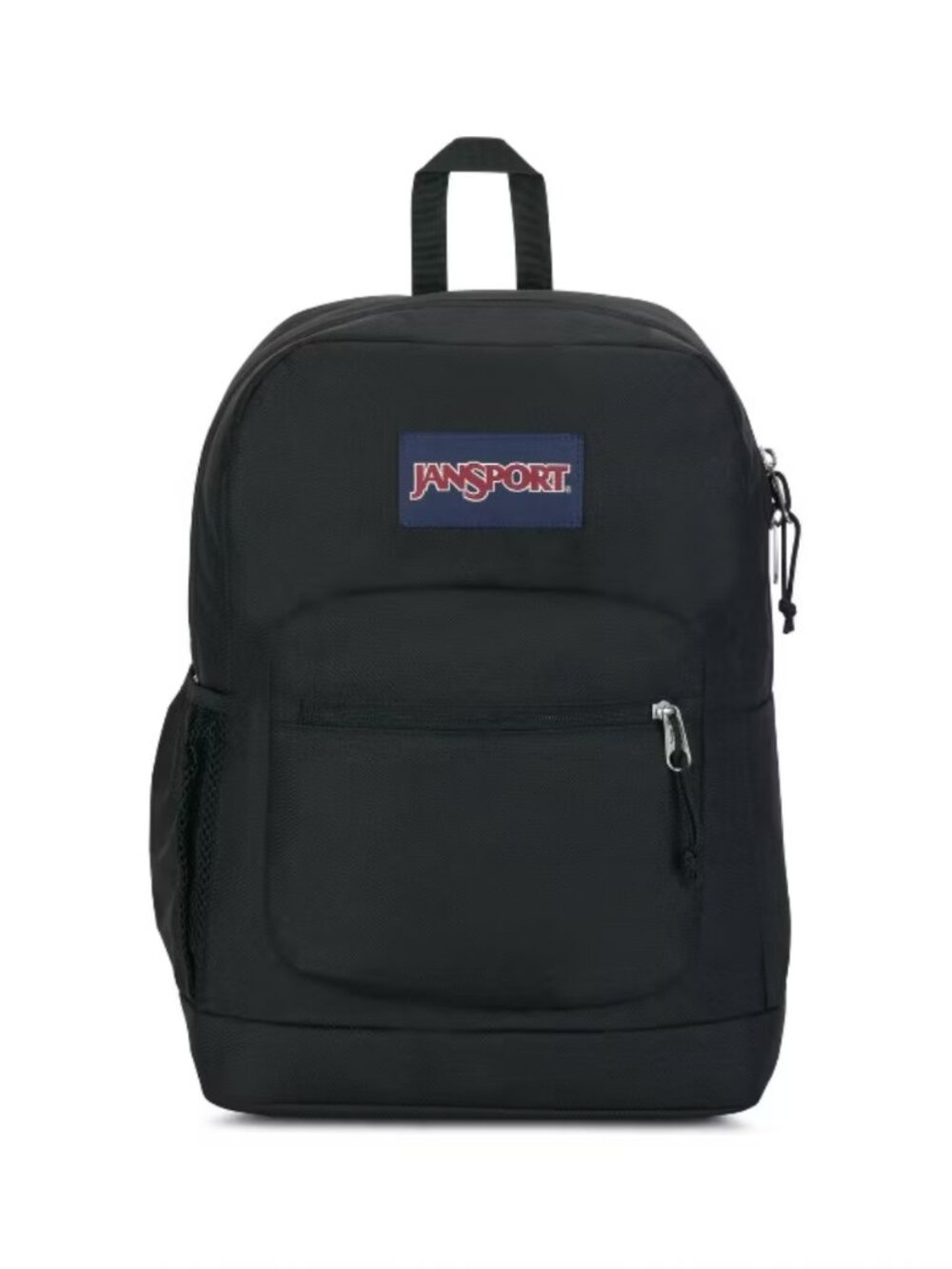 NEW JanSport Cross Town Plus 17" Backpack in Black